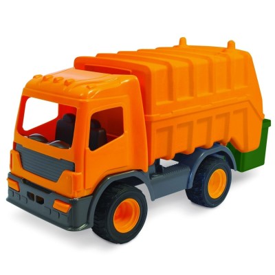 Popelářský vůz oranžový 45 cm