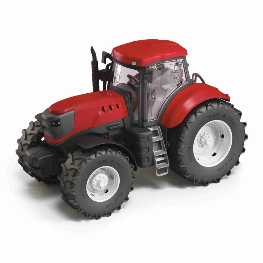 Traktor červený s volantem 31cm