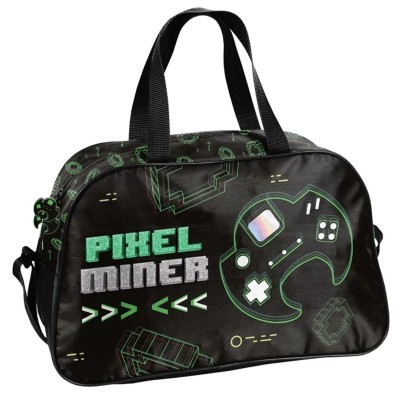 Dětská sportovní taška kabela Game Pixel Miner