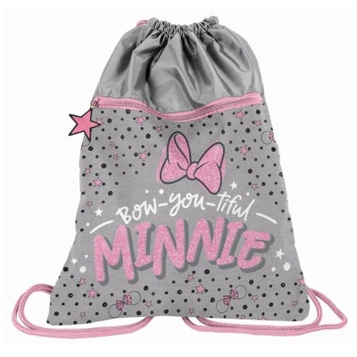 Batoh pytel vak s přední kapsou Minnie Mouse Bow