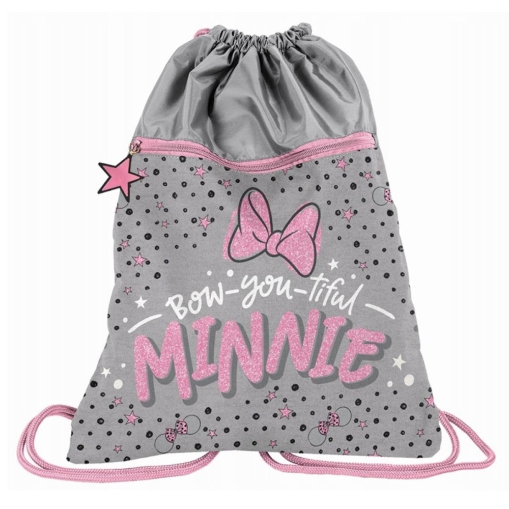 Batoh pytel vak s přední kapsou Minnie Mouse Bow