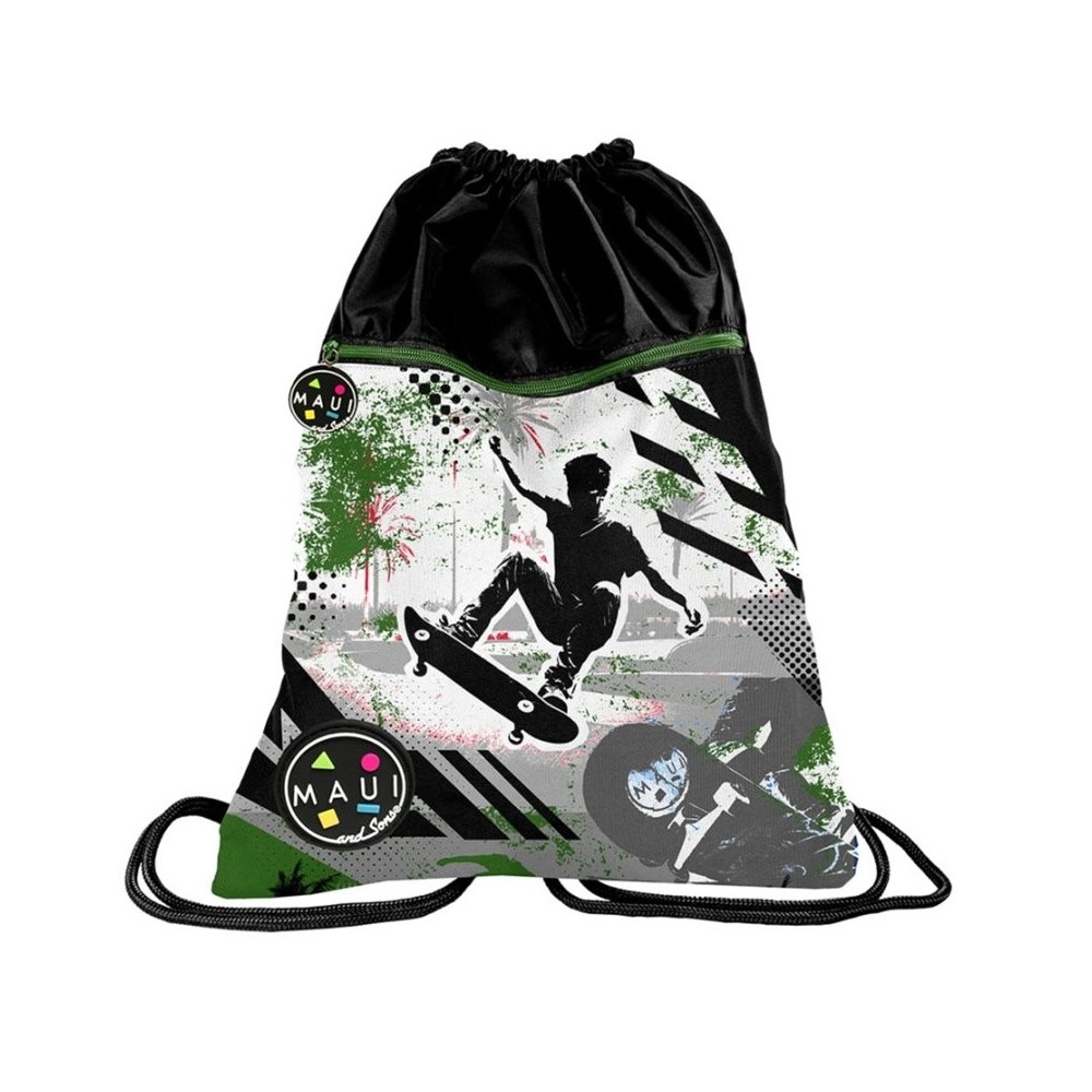 Batoh pytel vak s přední kapsou Maui and Sons Skater