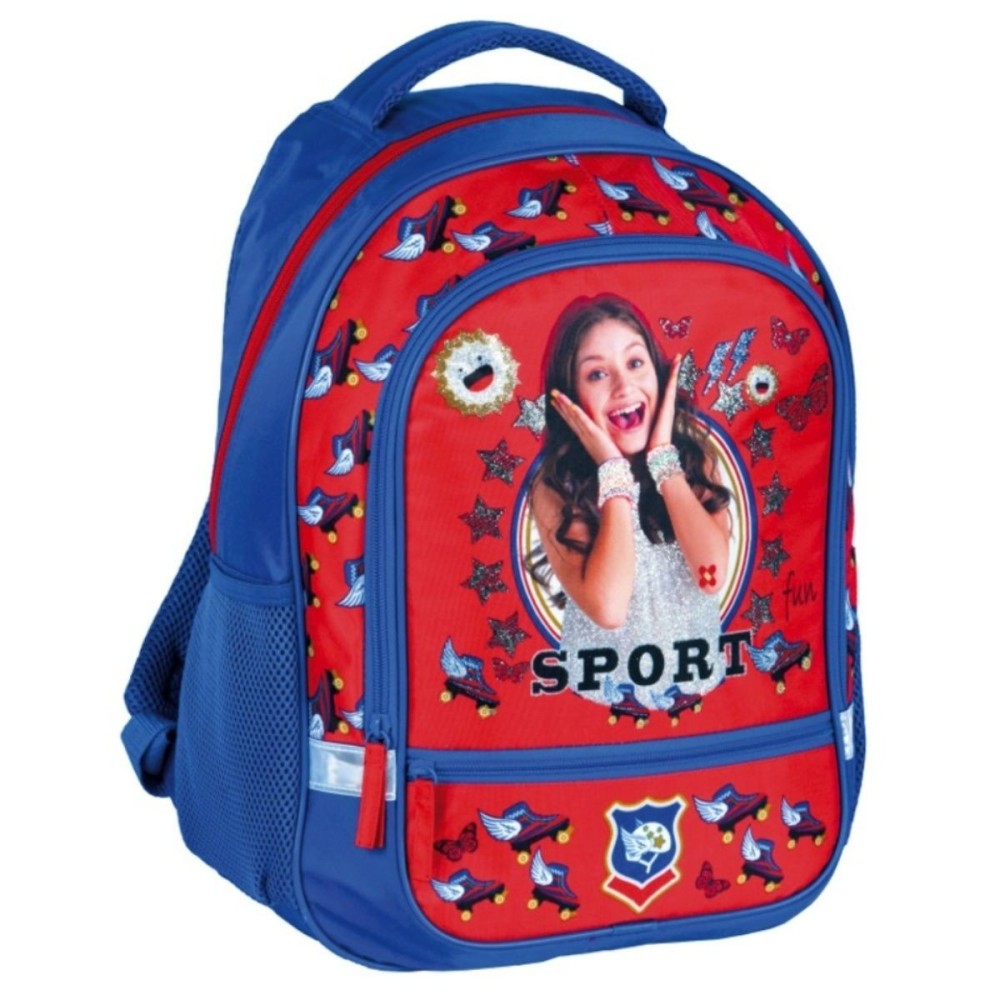 Školní batoh brašna červená Soy Luna