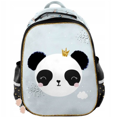 Školní batoh brašna Panda modrá