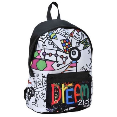 Batoh DREAM BIG bílý