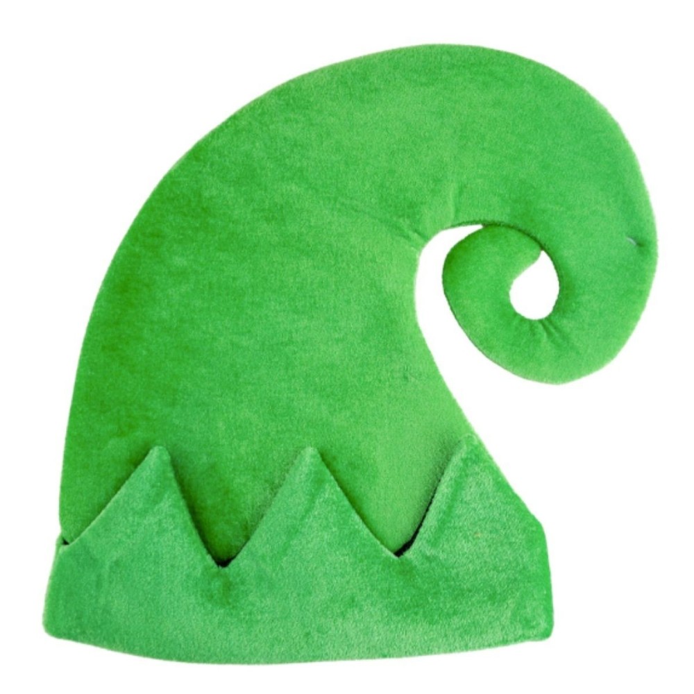 Čepice elf zelená