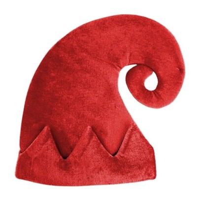Čepice elf červená