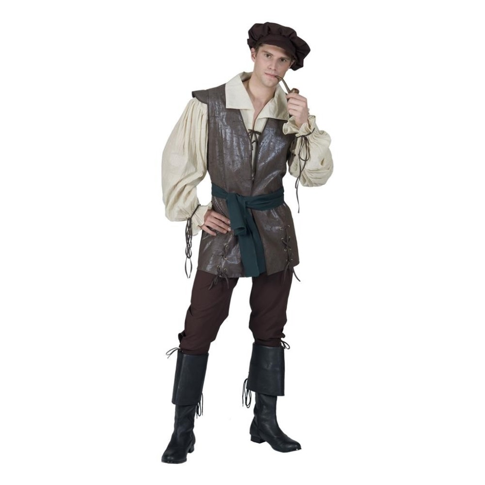 Pánský historický kostým Farmář rolník 52-54 L