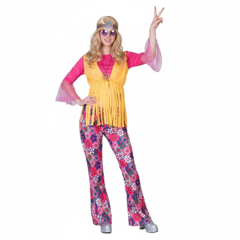 Dámský kostým Retro Hippies 34-36 S