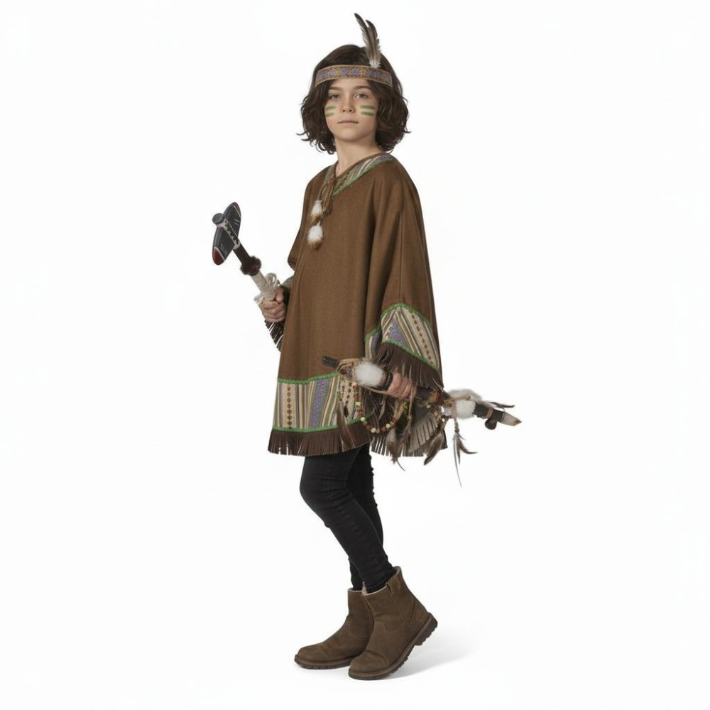 Dětský kostým Indiánské pončo