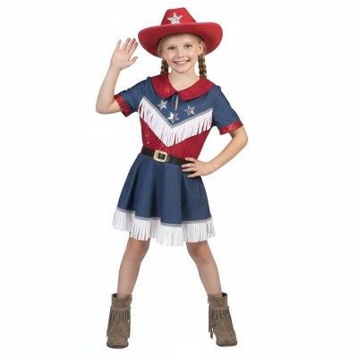 Dětský dívčí kostým Kovbojka Lucy 140