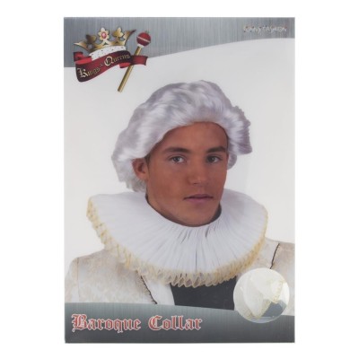 Bílý barokní límec krejzlík okruží