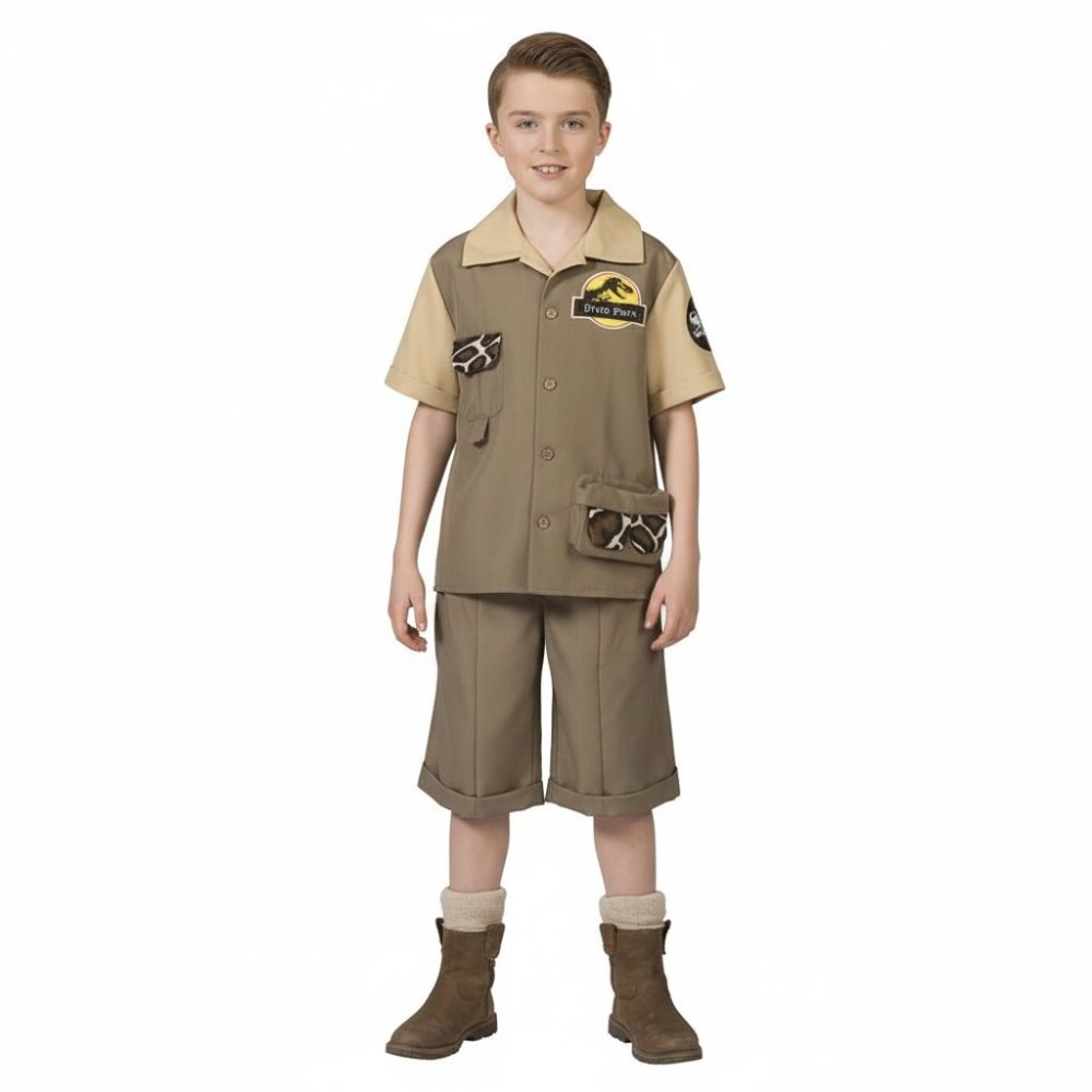 Dětský kostým Cestovatel Dobrodruh Dino Park 116