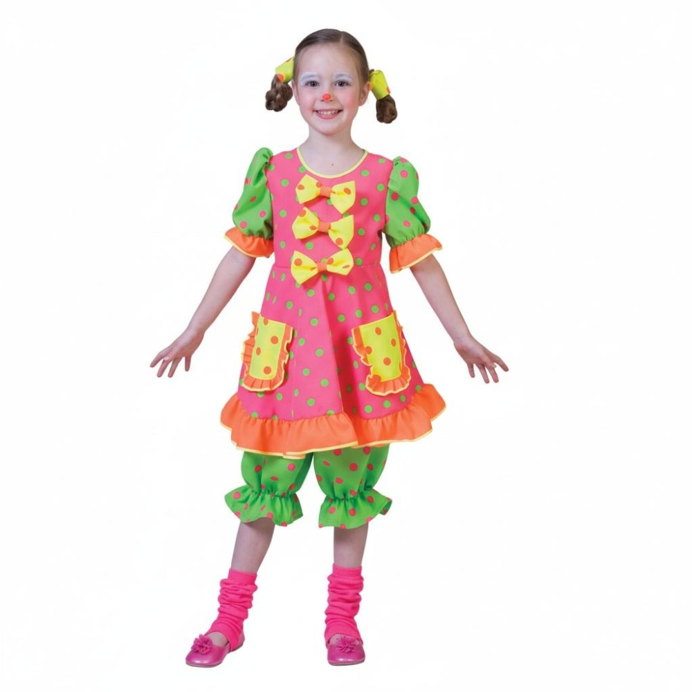 Dětský kostým Dívčí klaun 152