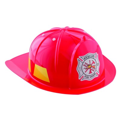 Červená dětská helma pro hasiče