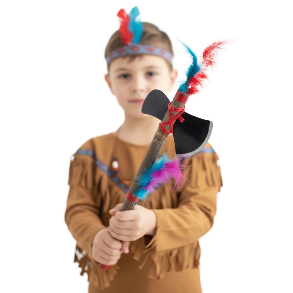 Tomahawk indiánská sekera s peřím 40cm