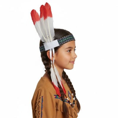 Indiánská čelenka tři péra