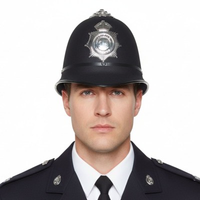 Přilba policie černá helma