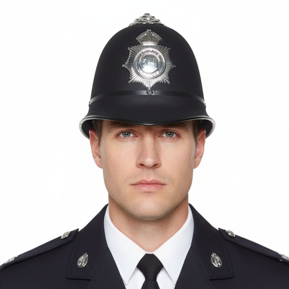 Přilba policie černá helma