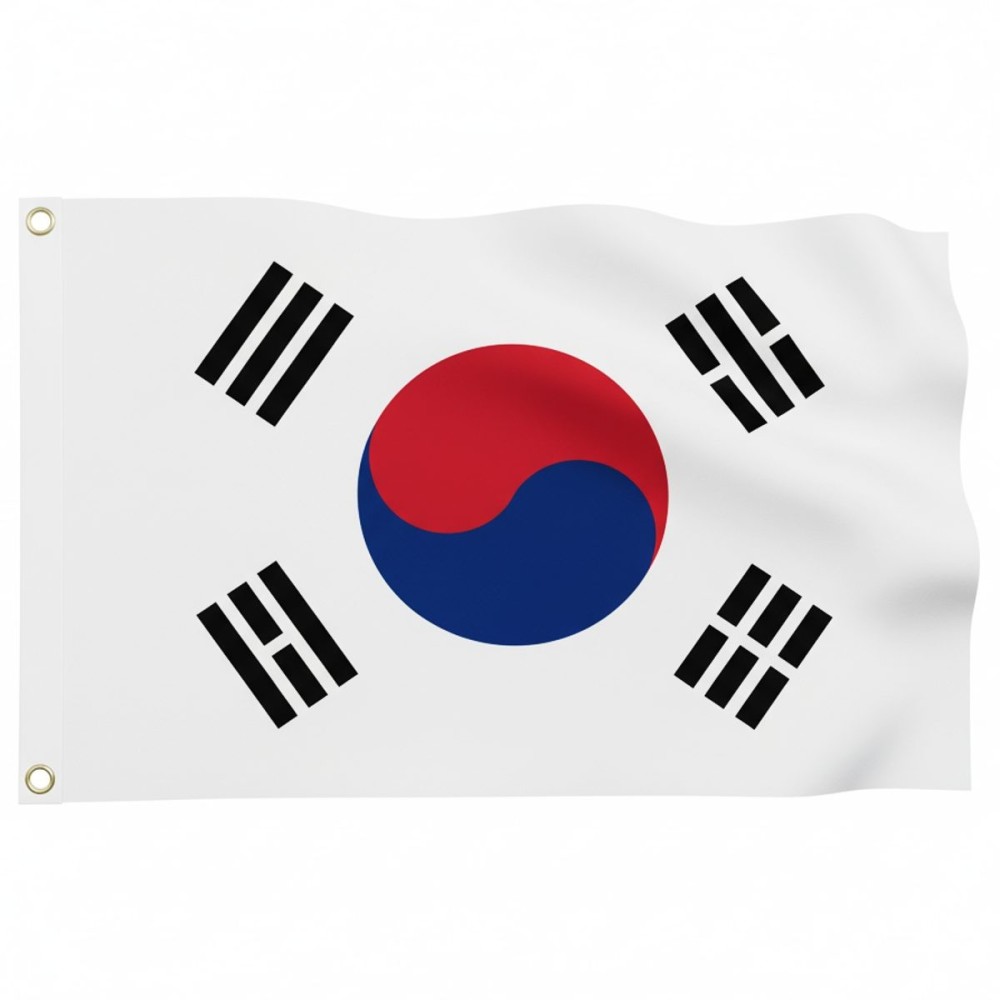 Vlajka Jižní Korea 150 x 90 cm
