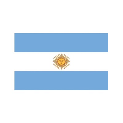 Vlajka Argentina 150 x 90 cm