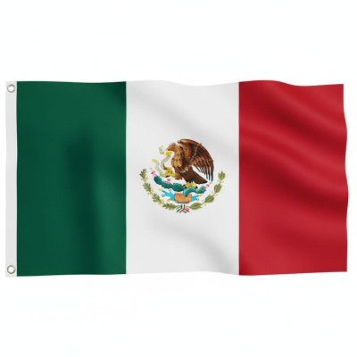 Vlajka Mexiko 150 x 90 cm