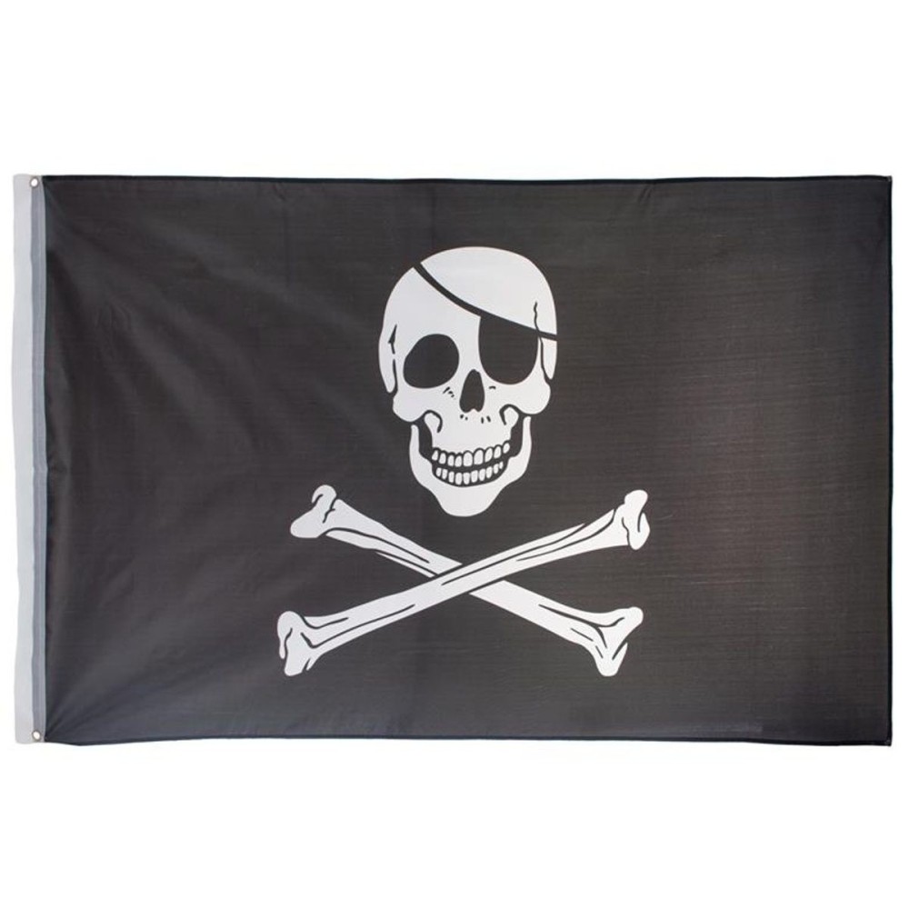 Velká pirátská vlajka 150 x 90 cm