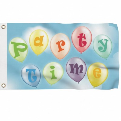 Vlajka Party Time 150 x 90 cm