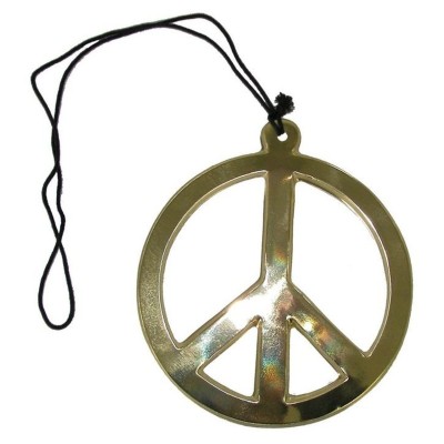 Náhrdelník hippie Peace velký