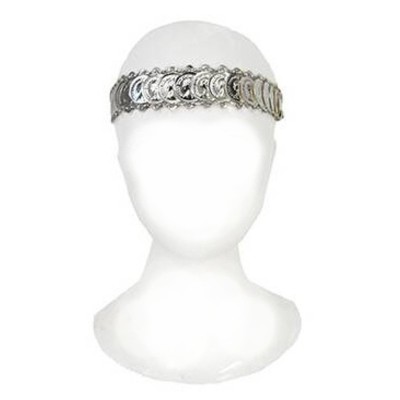 Čelenka z mincí stříbrná