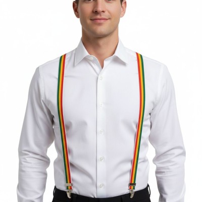 Šle kšandy pruhované barevné