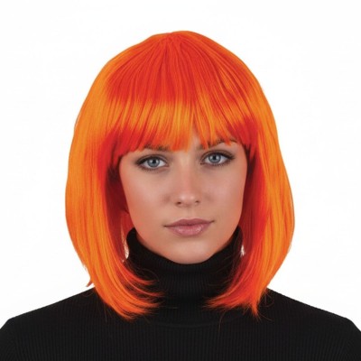 Paruka dámská oranžová