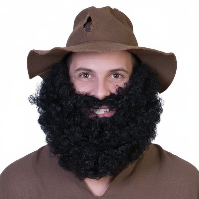 Plnovous vousy černé