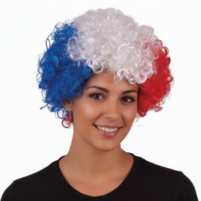 Paruka fanoušek fanda trikolora