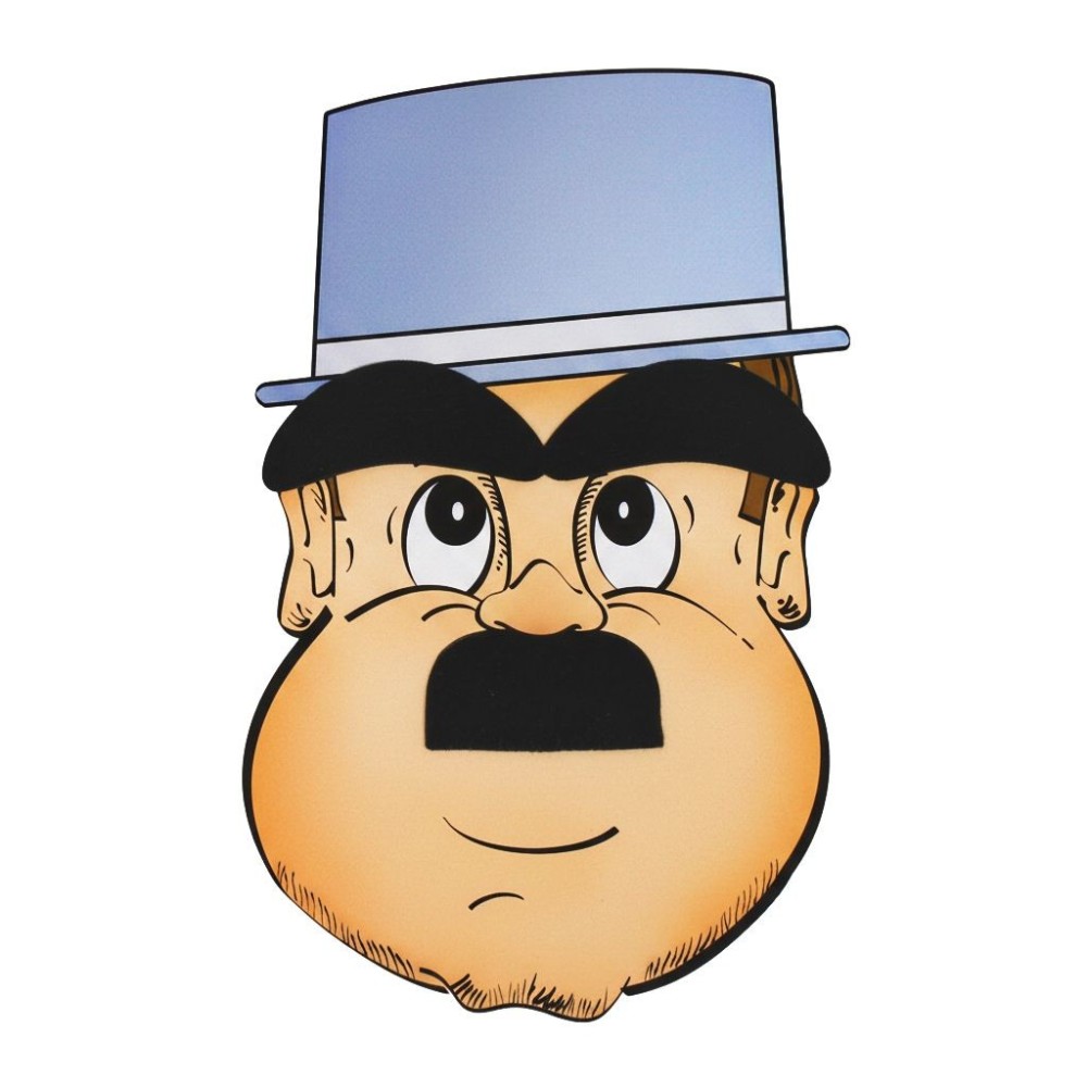 Nalepovací knírek a obočí