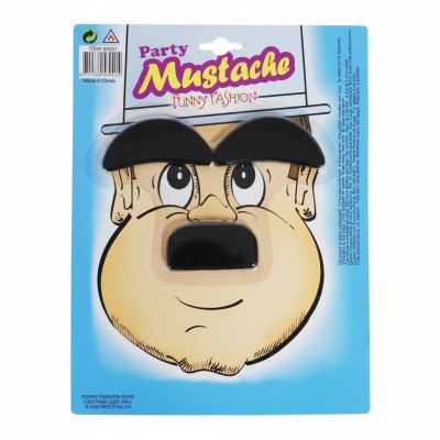 Nalepovací knírek a obočí