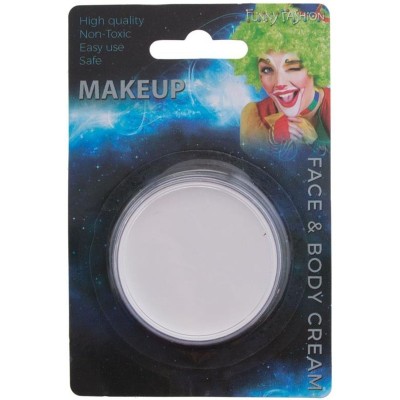 Karnevalový make up bílý