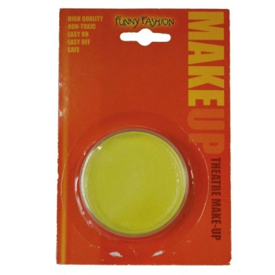 Karnevalový make up žlutý