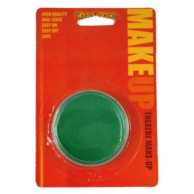 Karnevalový make up zelený