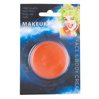 Karnevalový make up oranžový