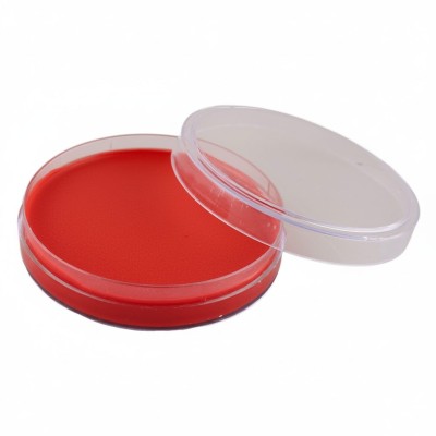 Karnevalový make up červený