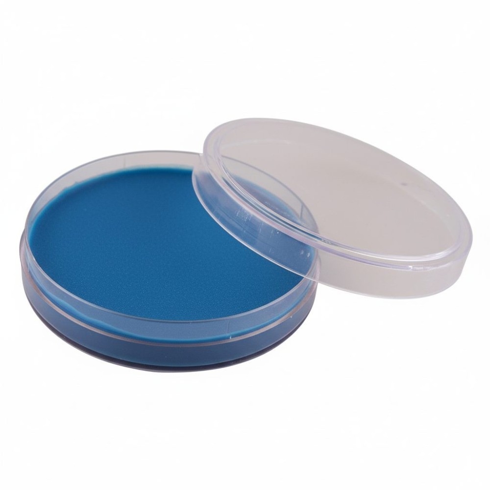 Karnevalový make up modrý