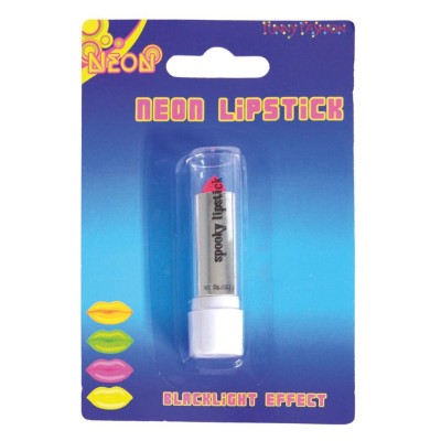 Karnevalový make up rtěnka růžová neon