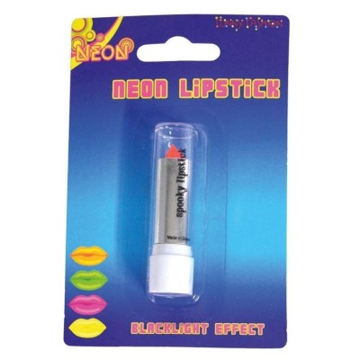 Karnevalový make up rtěnka oranžová neon