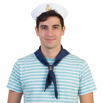 Námořnická čapka čepice bílá