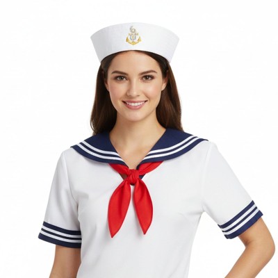 Námořnická čapka čepice bílá