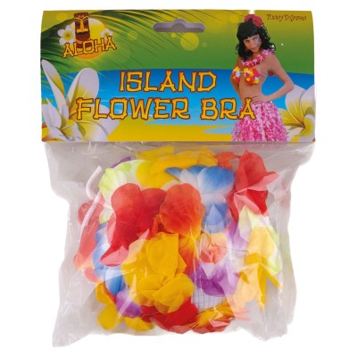 Podprsenka s květinami havaj