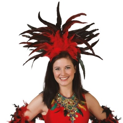 Čelenka z peří Rio karneval