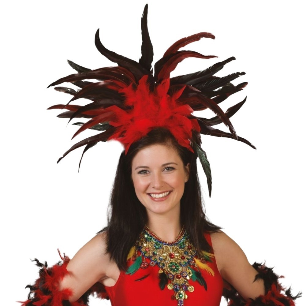 Čelenka z peří Rio karneval