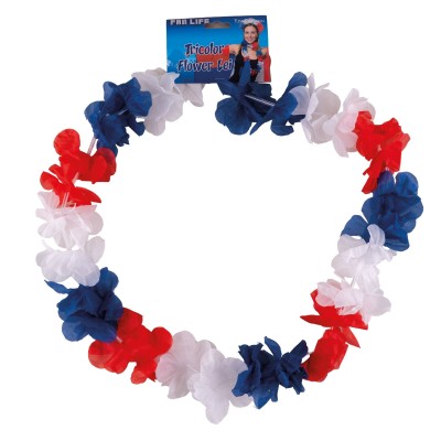 Květinový věnec české barvy bílá modrá červená